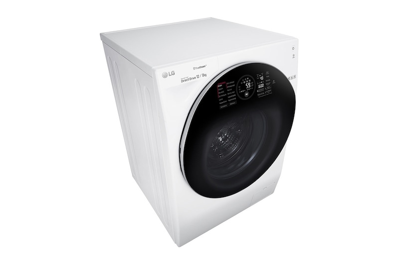 LG Lavante-séchante 12/8 KG | TrueSteam™ | EcoHybrid | Wi-Fi | 6 Motion Direct Drive™ | Smart Diagnosis™ | Moteur Direct Drive™ garanti 10 ans, LG F286G1GWRH